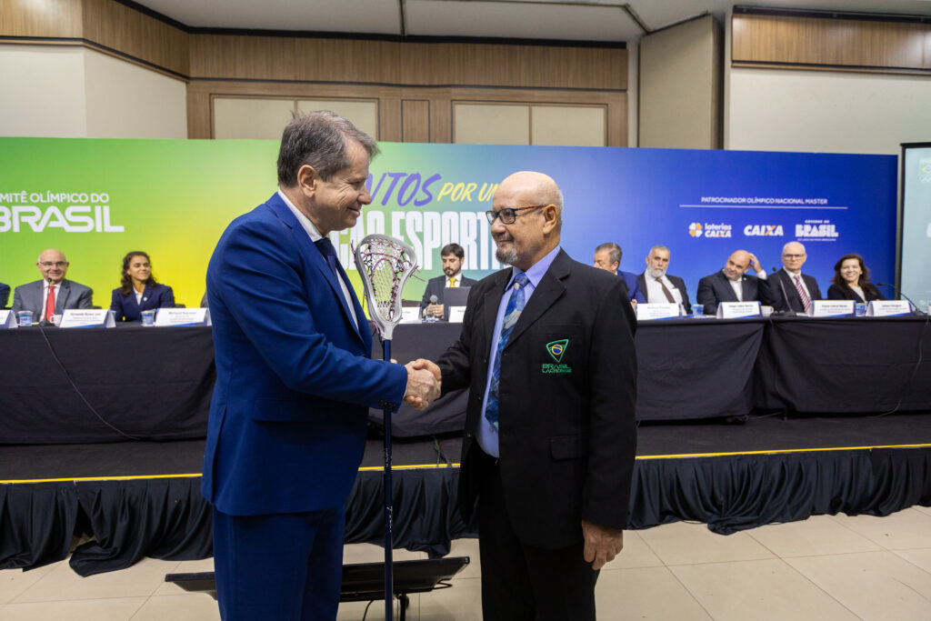 Lacrosse entra oficialmente para a história do COB